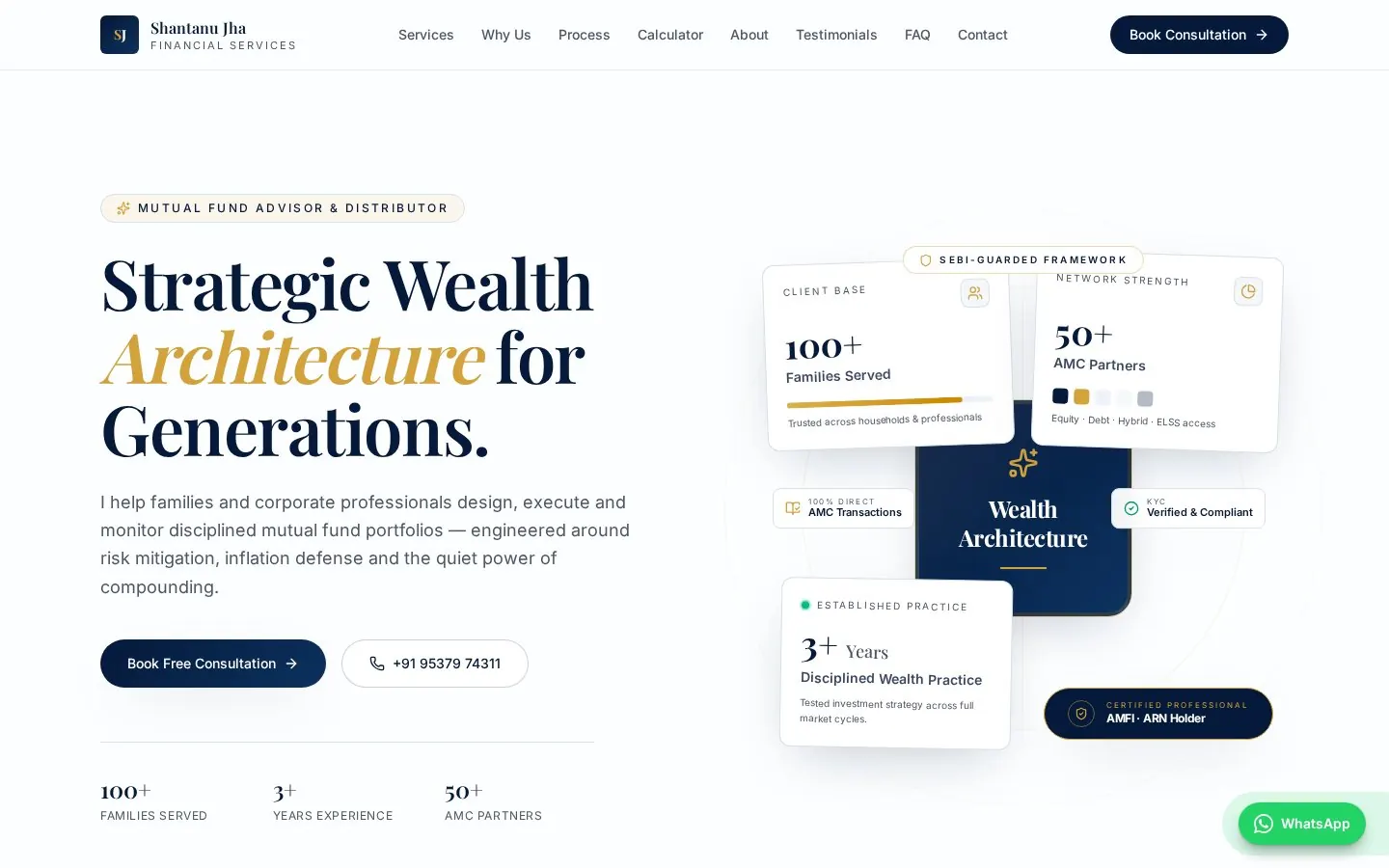 Shantanu Jha, Personal Brand · Portfolio